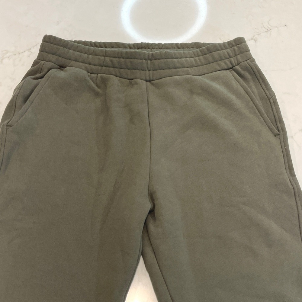 American Giant NWOT Straight Leg Sweatpants Mens L‎ Deep Olive Green Cotton USA - Picture 5 of 13